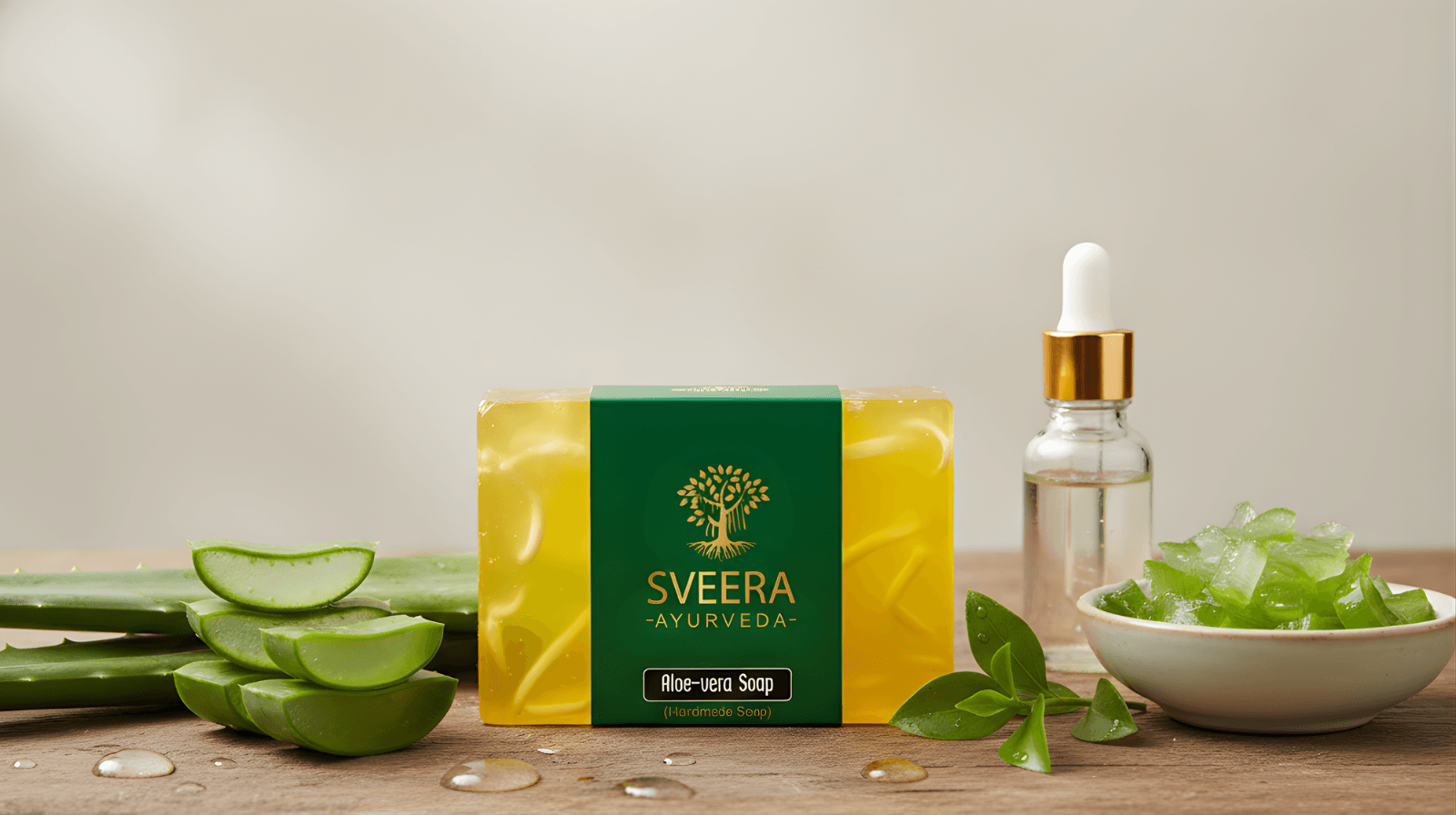 Sveera Ayurevda Aloevera Soap