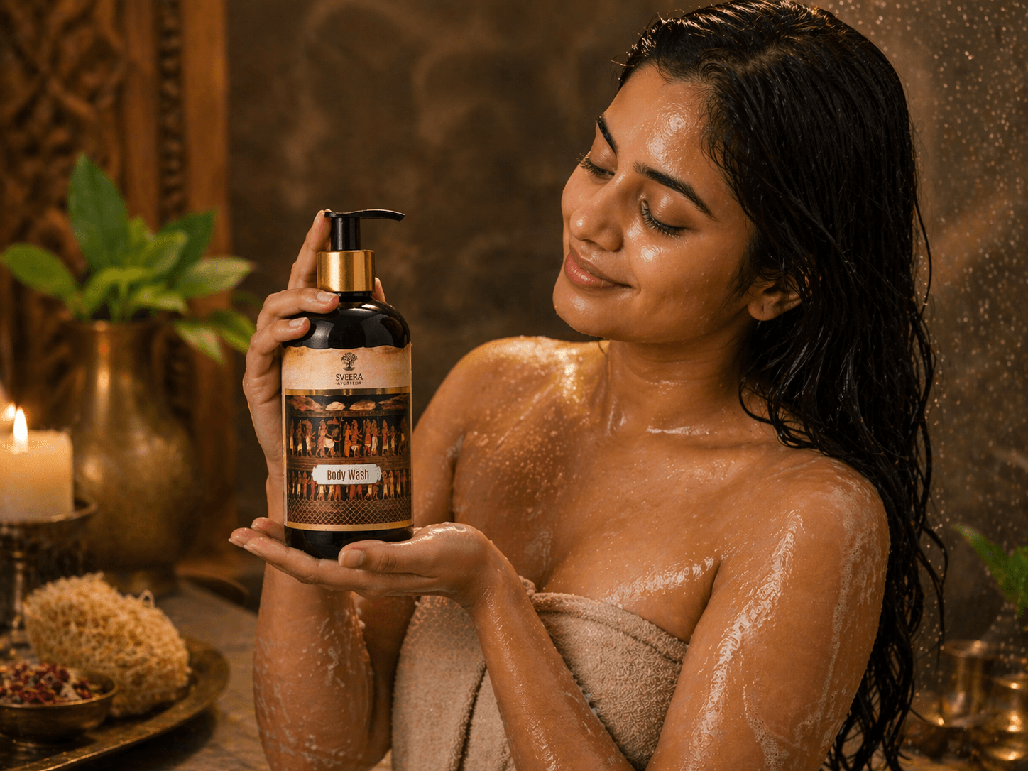 Sveera Ayurevda Body Wash - Image 3