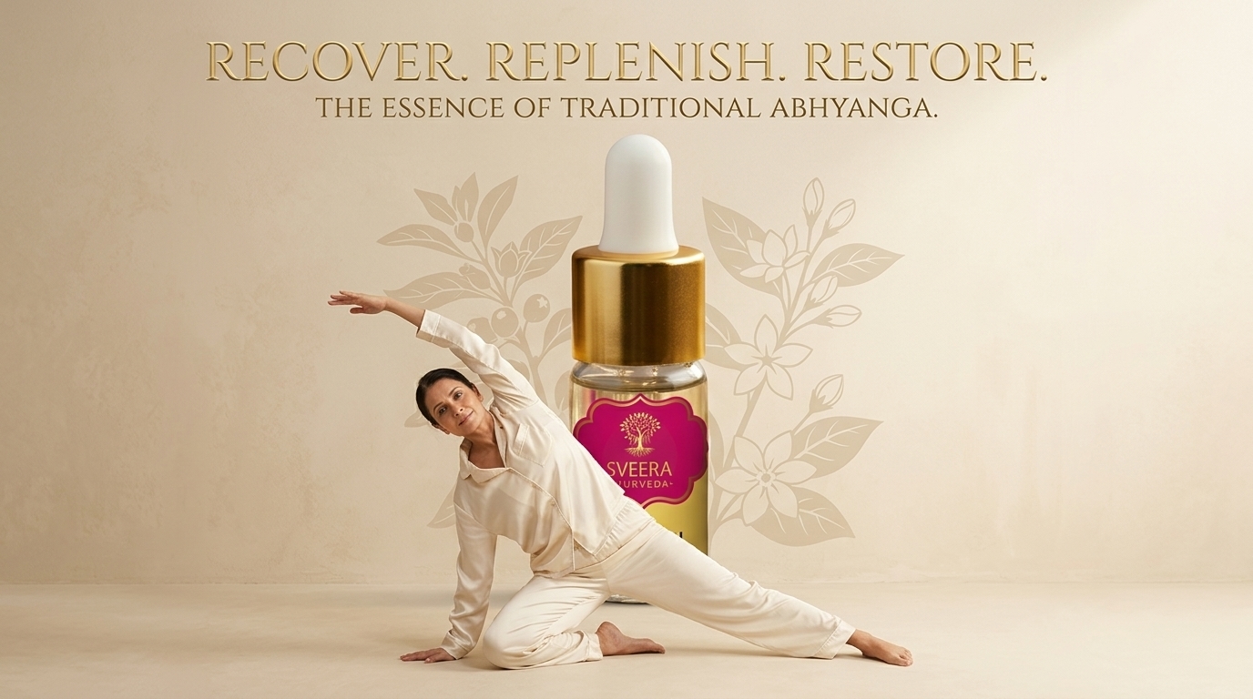 Sveera Ayurevda Bath Oil - Image 3