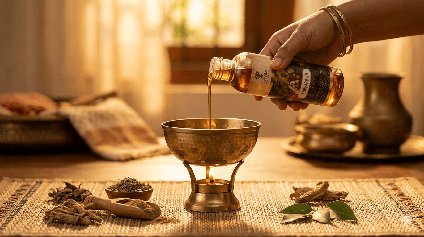 Sveera Ayurevda Abhyang oil - Image 2