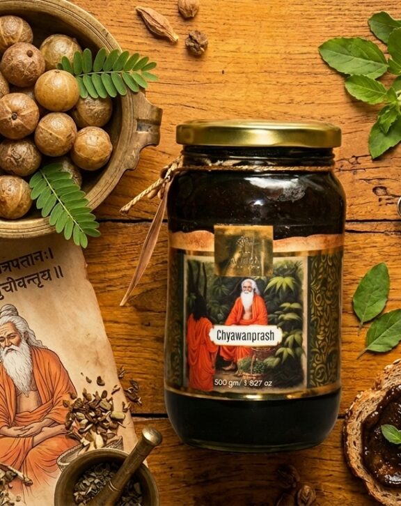 Introducing Sveera Ayurveda Chyawanprash, a time-honored elixir for holistic well-being. Our meticulously crafted formula combines a rich blend of Ayurvedic herbs, including Amla, Ashwagandha, and Guduchi, to strengthen your immunity, enhance vitality, and promote overall health.
