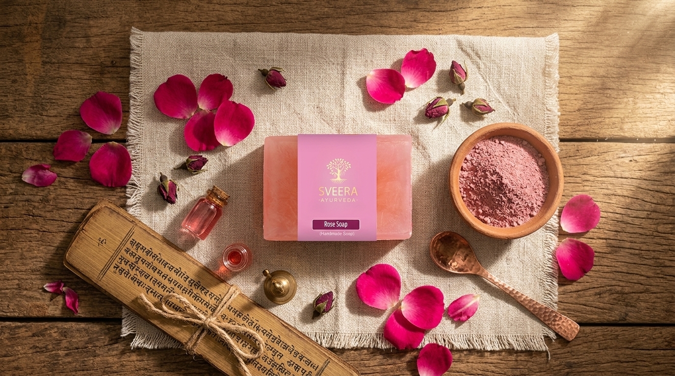 Sveera Rose Soap - Image 2