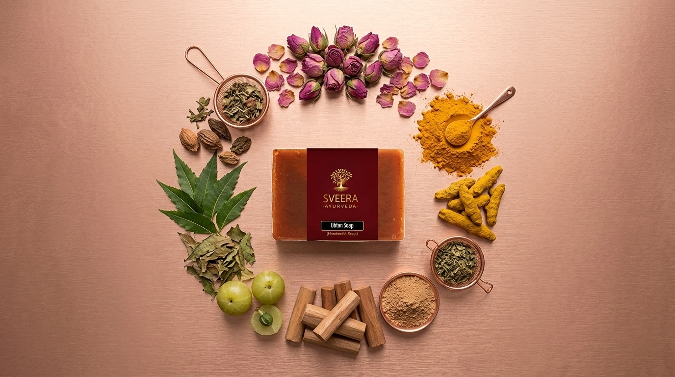 Sveera Ayurevda Ubtan Soap - Image 3